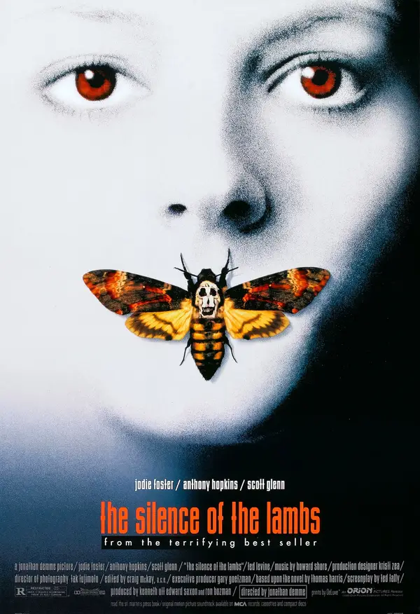 The Silence of the Lambs Movie Poster Design