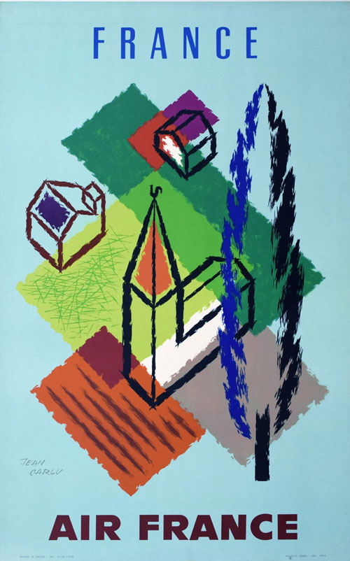 Air France, Europe - Jean Carlu