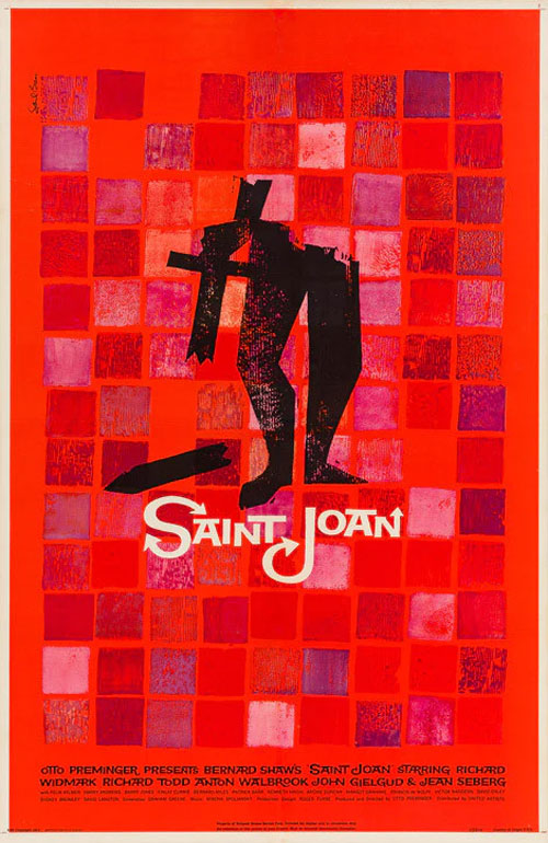 Saint Joan - memorable film posters