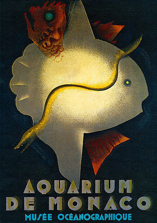 Aquarium de Monaco poster