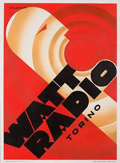 Watt Radio - Art Deco Posters