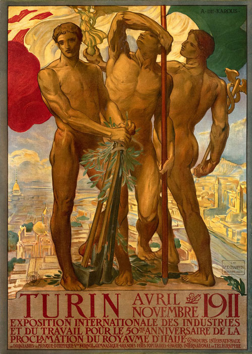 turin affiche ancienne