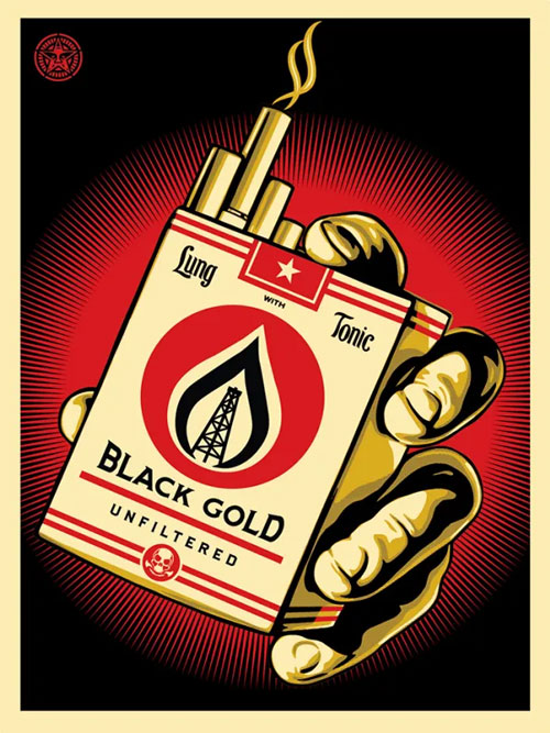 Black Gold Poster